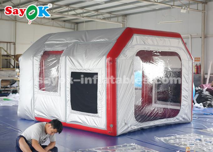 Aufblasbares Nachtclub-Zelt 9x6x4 M - Mit Disco-Licht & Gebläse Für Partys